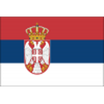 Serbia U19 team flag