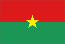 Burkina Faso team flag