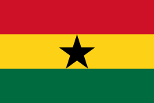 Ghana team flag