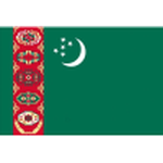 Turkmenistan team flag