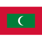 Maldives team flag