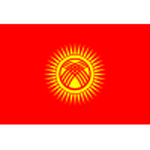 Kyrgyzstan team flag