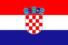 Croatia U18 team flag