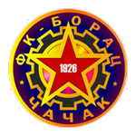 Borac Cacak team flag
