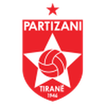 Partizani team flag
