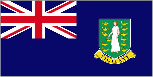 British Virgin Islands team flag