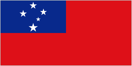 Samoa team flag