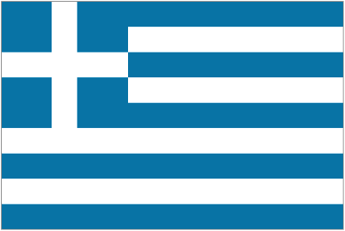 Greece U21 team flag
