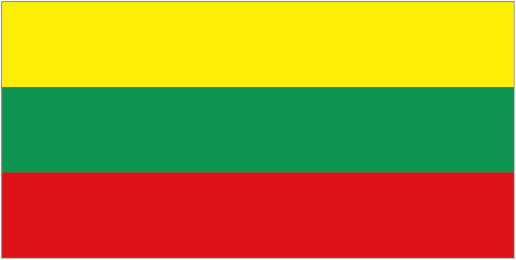 Lithuania U21 team flag
