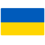 Ukraine U21 team flag