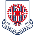 Seaham Red Star team flag