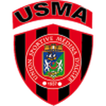 USM Alger team flag